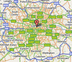 locate 1st Quote AutoScreens on Google map